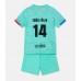 Billige Barcelona Joao Felix #14 Børnetøj Tredjetrøje til baby 2023-24 Kortærmet (+ korte bukser)